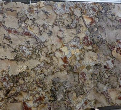 Chocolate Bordeaux Granite Stone Slabs Features Cappuccino Blocks Natural Stone