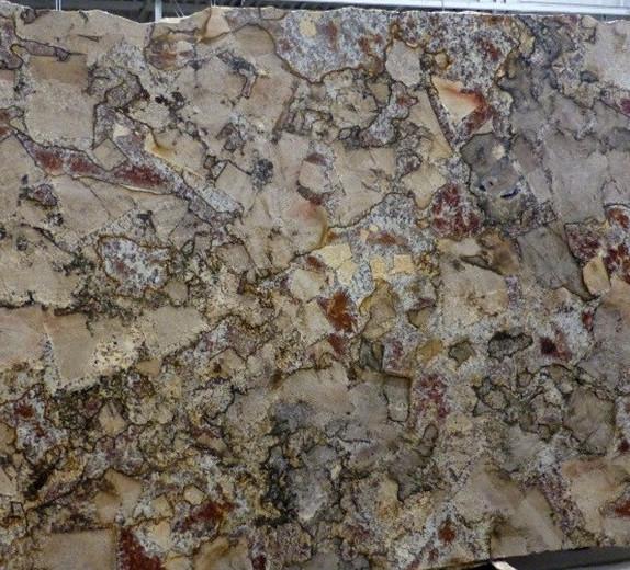 Chocolate Bordeaux Granite Stone Slabs Features Cappuccino Blocks Natural Stone
