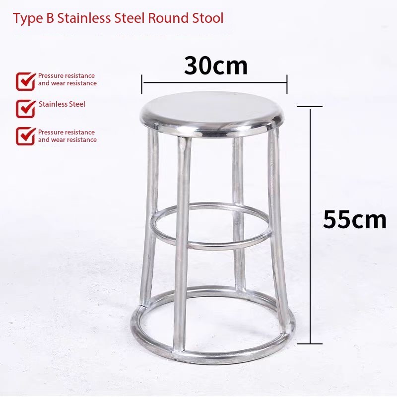 Stainless Steel ESD Lab Chairs Medical Adjustable Lab Stool Anti Static