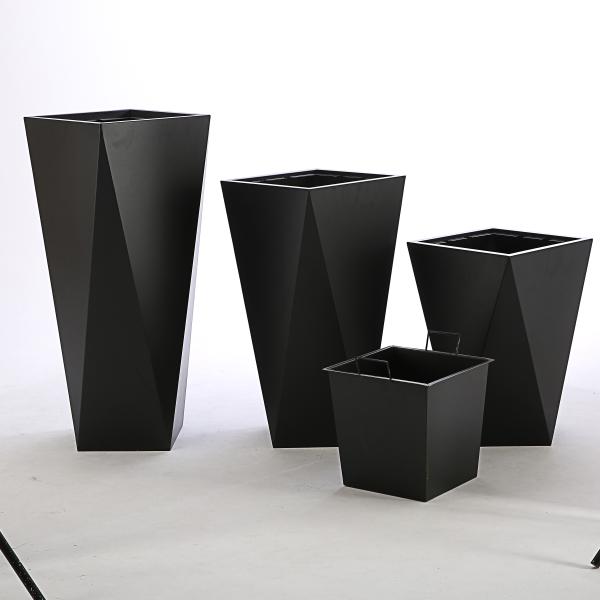 Shop Interior Decoration 60cm Height Oem stainless steel planter box