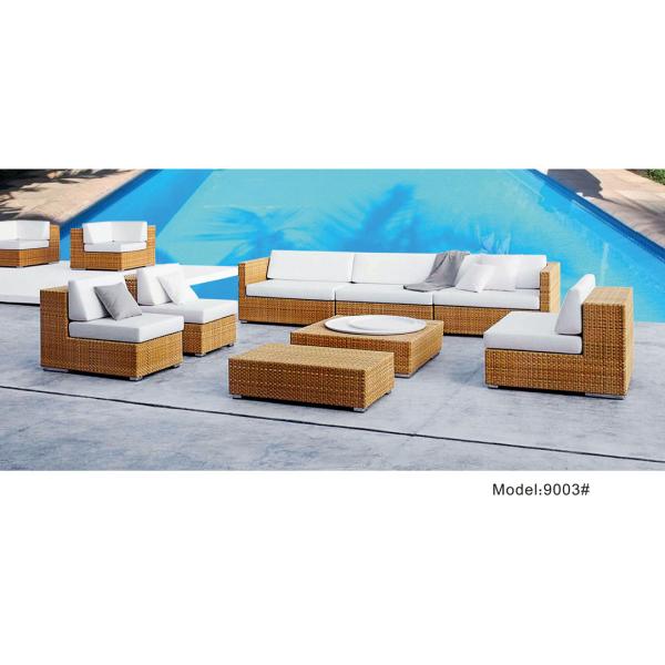 outdoor sofa furniture rattan modular sofa --9003