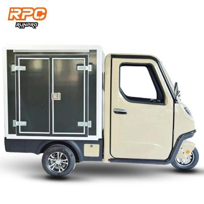 Opcional 1KW/2.5KW/3KW 60V triciclo elétrico de carga para grande espaço e múltiplas cores