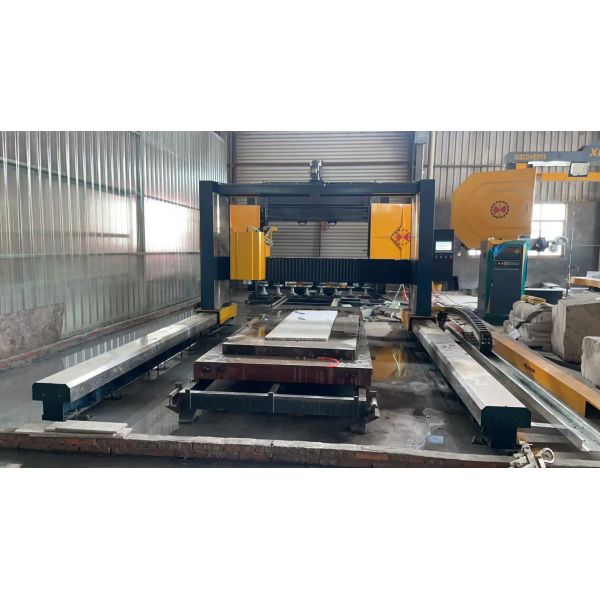 Machine de polissage à tête unique intelligente Gantry - Cycle automatique d'alimentation et de polissage