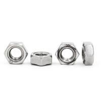 Acier inoxydable 304 M8 écrous de soudure hexagonale Din929 standard avec finition passivée