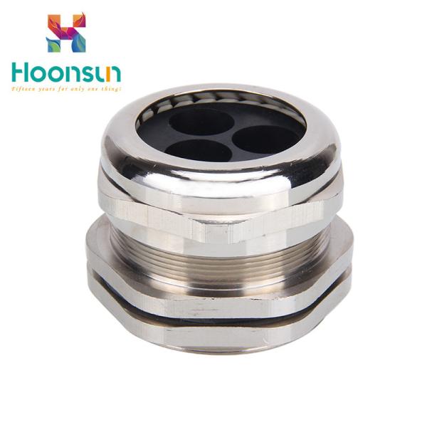 Multiple Entry Resist High Temperature Cable Gland / Waterproof Cable Gland With NBR