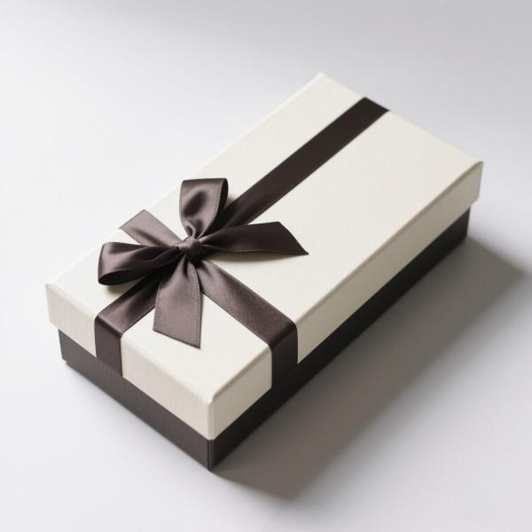 Cajas de regalos rectangulares exquisitas personalizadas con arcos de cinta - perfectas para amigos y amantes