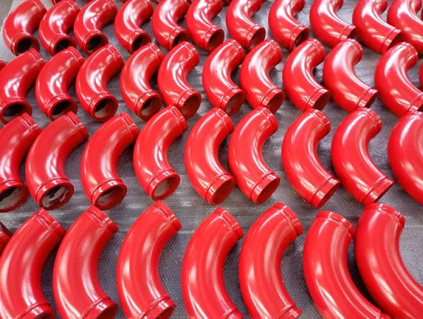 Seamless Steel Concrete Pump Elbow For Putzmeister Zoomlion Schwing Trailer Pumps