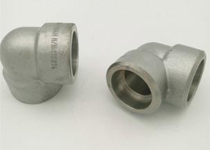 ASME B16.11 Carbon Steel Forged Fittings Socket Weld 3000lbs SW Elbow