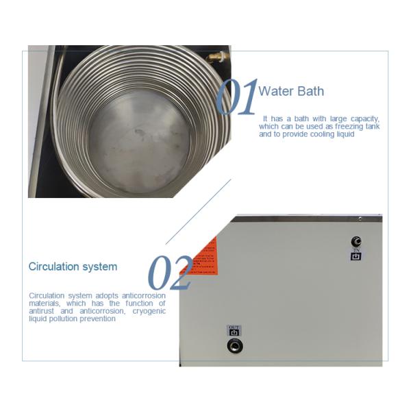 Насос циркуляции хладоагента оборудования лаборатории 3850w охладителя 50L