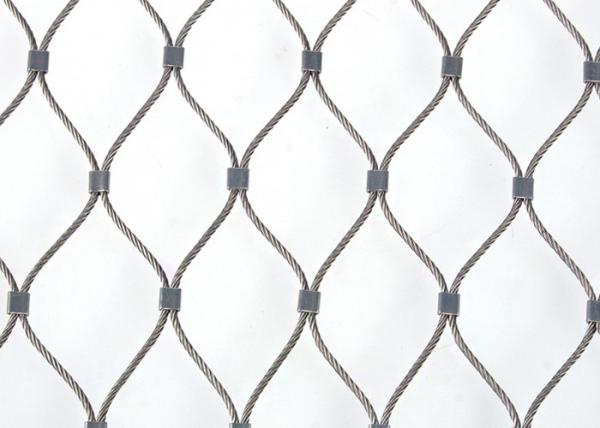 Customized Tiger Wire Mesh AISI Black Oxide 1.5mm Outdoor Cat Enclosure Netting