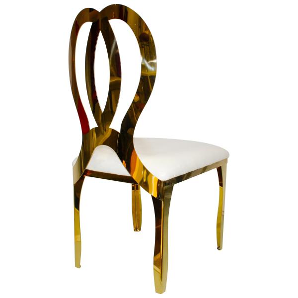 Stainless Steel Gold Butterfly Chair For Wedding Venue