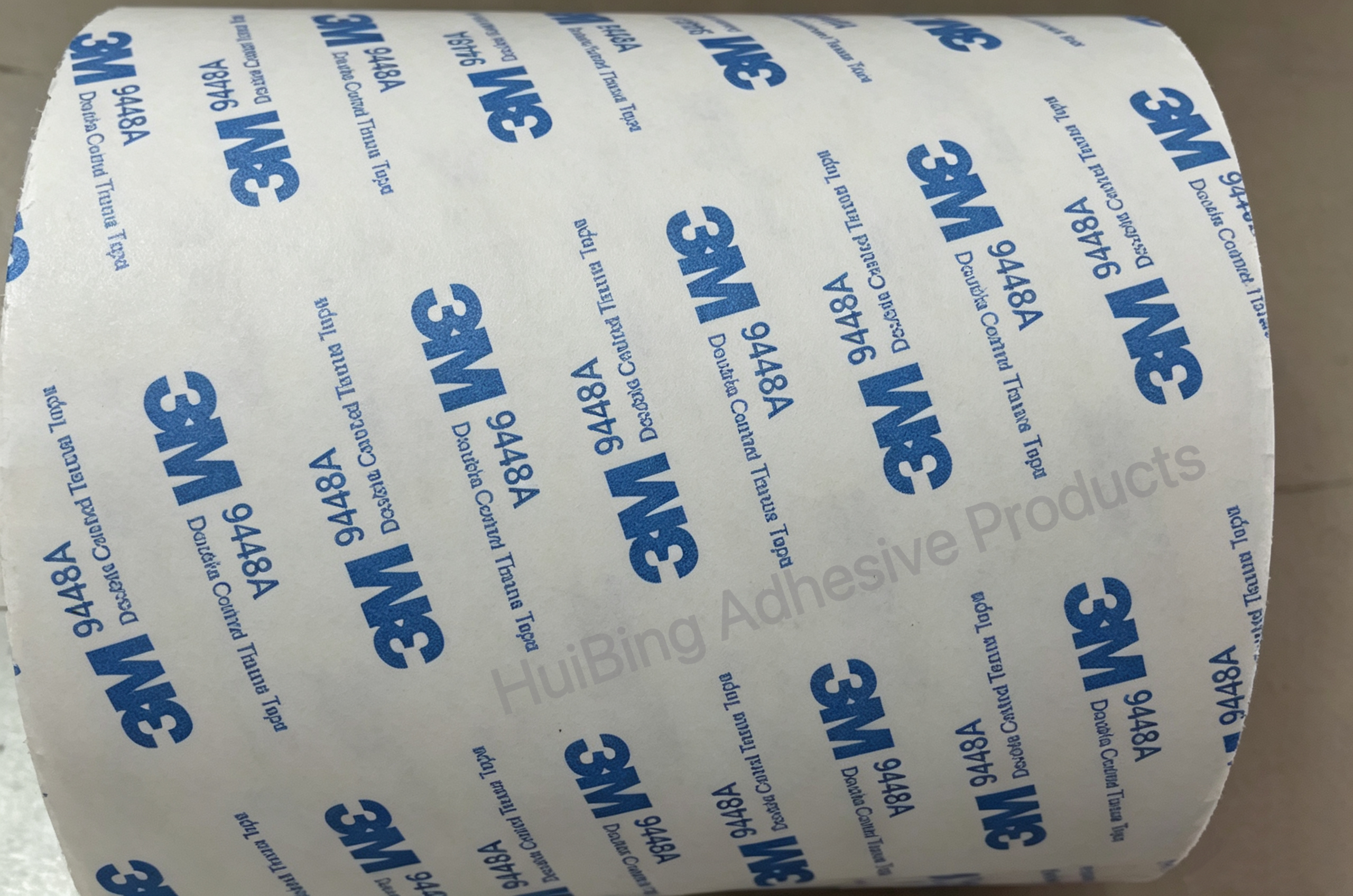 Small Hole Die Cut 0.15mm Double Coated Tissue Tape 9448A with High Temperature Resistance