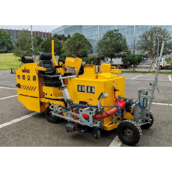 400kg Paint Tank Capacity Passenger Driving Thermoplastic Road Marking Truck for Road Construction