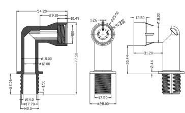 12Vdc PIR Casambi Network Dimmable Sensor With 12m Max Mounting Height For LED Batten