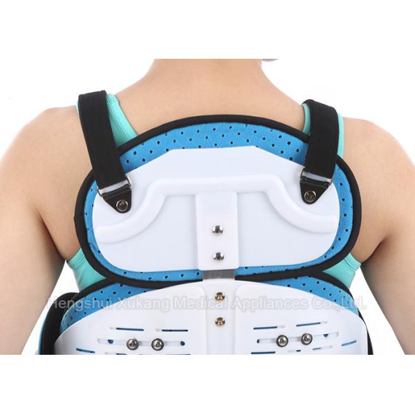 Flannel And PVC Thoracic Lumbar Sacral Orthosis Brace For Lower Back Pain Treatment