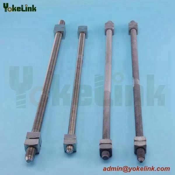 Hot dip galvanized Double Arming Bolt for Pole Line Hardware
