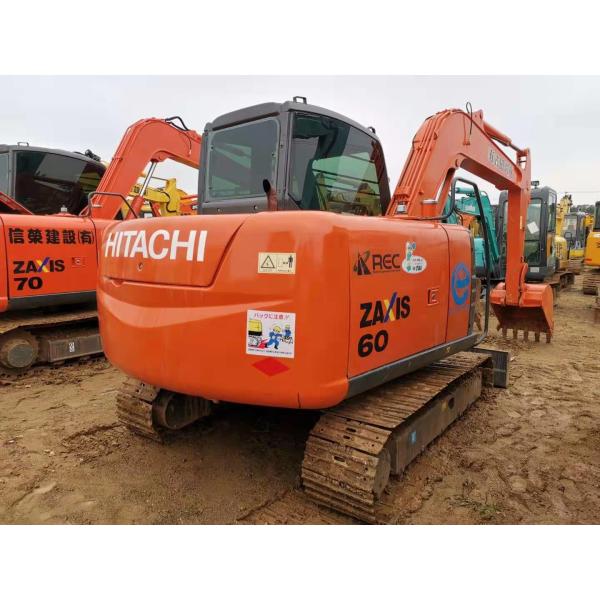 6 pequeño excavador de Ton Fuel Saving Used ZX60 Hitachi