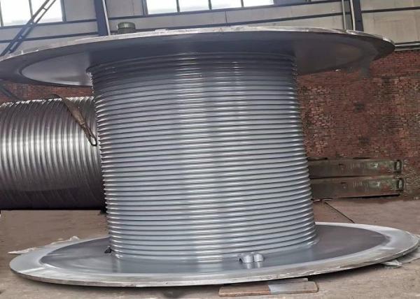 Steel Q355D Cold-resistant Material Cable Winding Drum Main Components Of Tower Crane Main Components Of Tower Crane