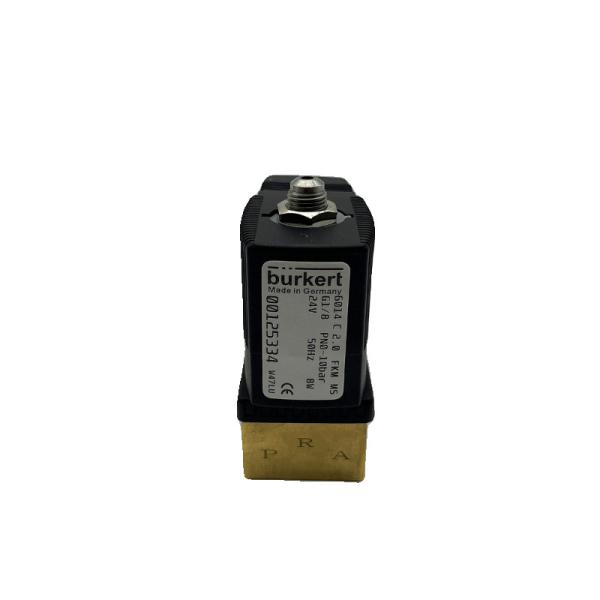 Burkert 6014 solenoid valve 00125334 C2.0 FKM G1/8 0-10bar 24V 50HZ Plate type