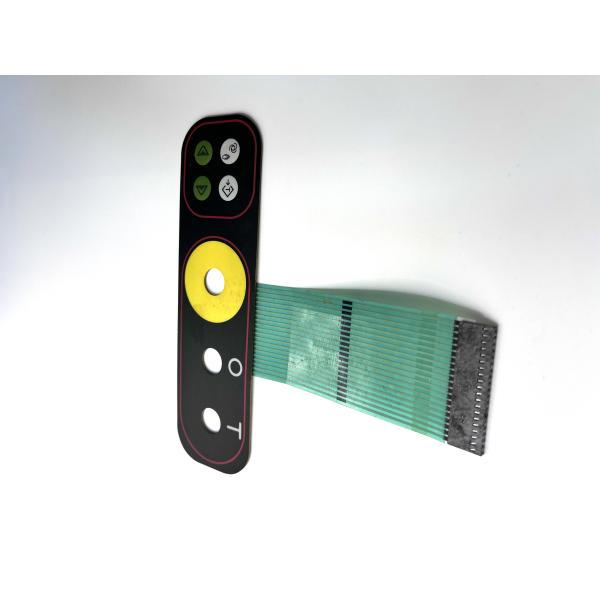 Настраиваемый OEM однокнопканый мембранный переключатель полностью автоматический с 3M клеем