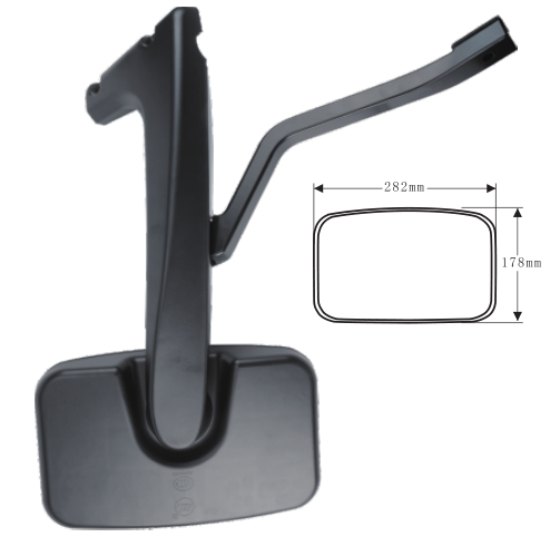 Тележка Auman H4/EST/GTL китайская разделяет 282x178MM нагретые зеркала тележки