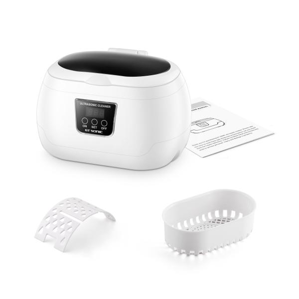 43khz Ultrasonic Jewelry Cleaner 600ml Electronic Digital Ultrasonic Cleaning Machine