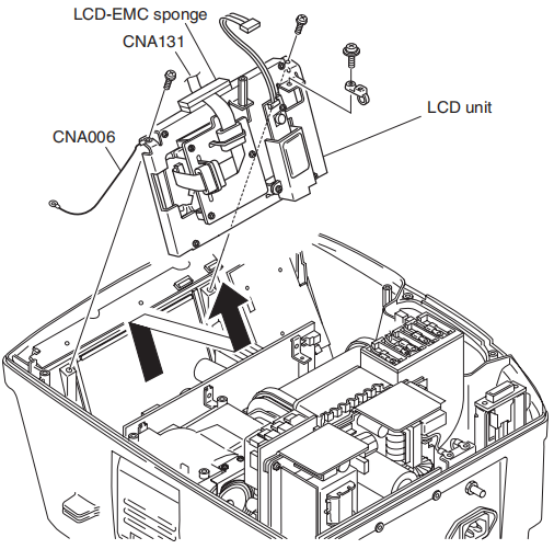 Диез CPWBX0053TPZZ дисплея LQ057Q3DC12 83006211S LCD дефибриллятора Cardiolife TEC-7721C TEC-7621C