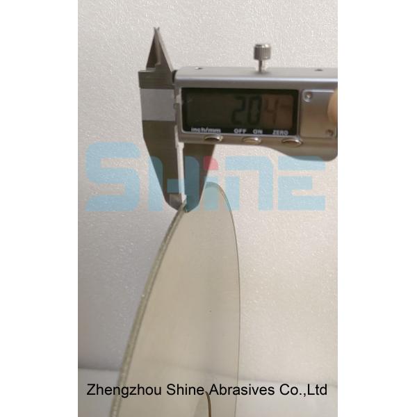 Гальванизировать диамант 300mm отрезал колесо для смесей и глинозема