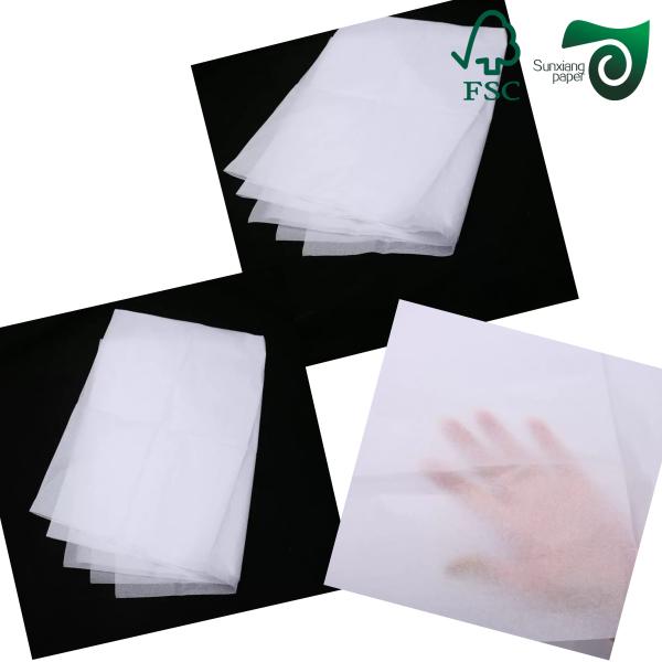 14gsm 17gsm 28gsm Butcher Paper Roll MG Kraft White Paper For Foodstuff Packaging