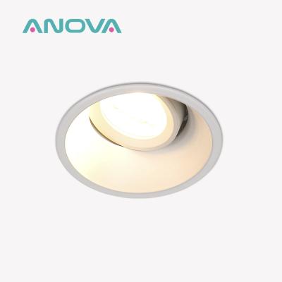 Quadro de iluminação traseira do foco GU10 comercial ajustável anti-reflexo