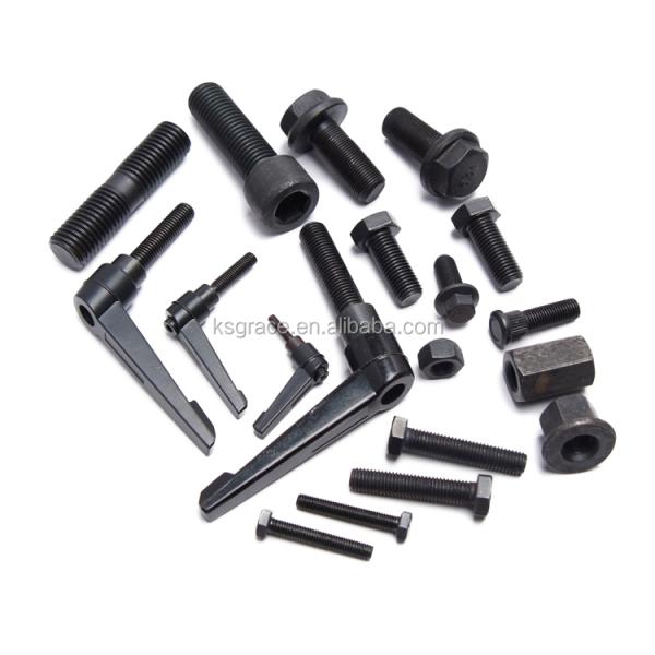 Boulons de haute résistance d'ACIER INOXYDABLE et boulons d'écrous et écrous noirs