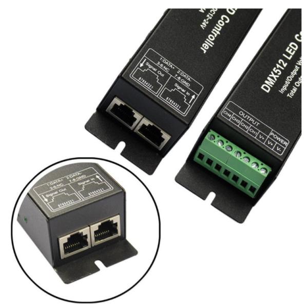 Тип сигнал ручного переключателя напряжения тока PWM дешифратора СИД DMX постоянн