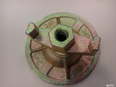 40 Mm Height Silver Formwork Fastening Tie Nut For Construction