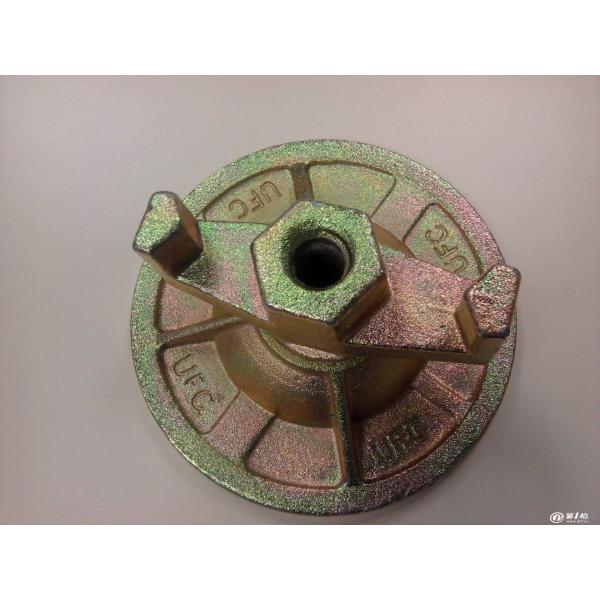 40 Mm Height Silver Formwork Fastening Tie Nut For Construction