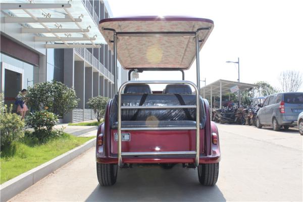 Classic 6 Person Custom Electric Golf Carts With Aluminum Chassis For Sightseeing