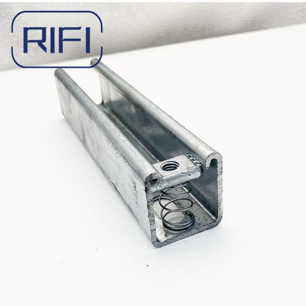 Galvanized HDG Slotted Strut Channel 41*41*2mm 10ft C Channel