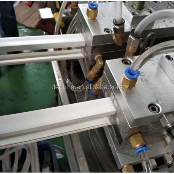 Twin Screw PVC Cable Trunk Making Machine for Speed Production