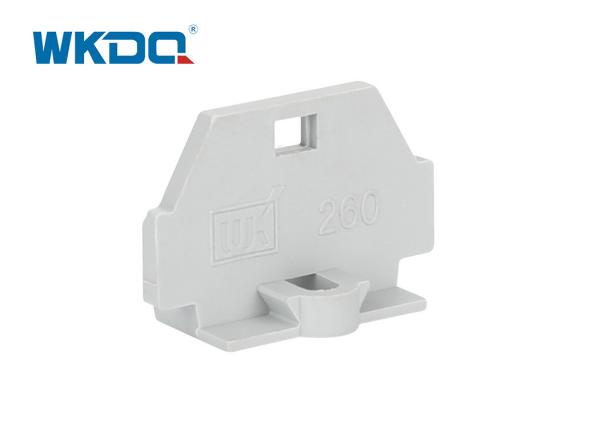 361 terminais de nylon de PA66 Gray End Cover For Mini Vibrationproof