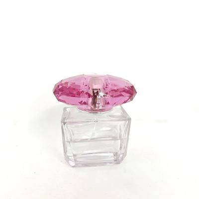 garrafa de empacotamento do perfume vazio secundário perfumado da garrafa da garrafa do pulverizador da baioneta de Crystal Perfume Bottle Glass Bottle do amor 90ml