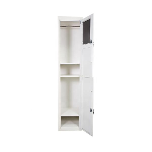 2 Door Steel Storage Locker School Wardrobe Modern Colorful Clothes Customized