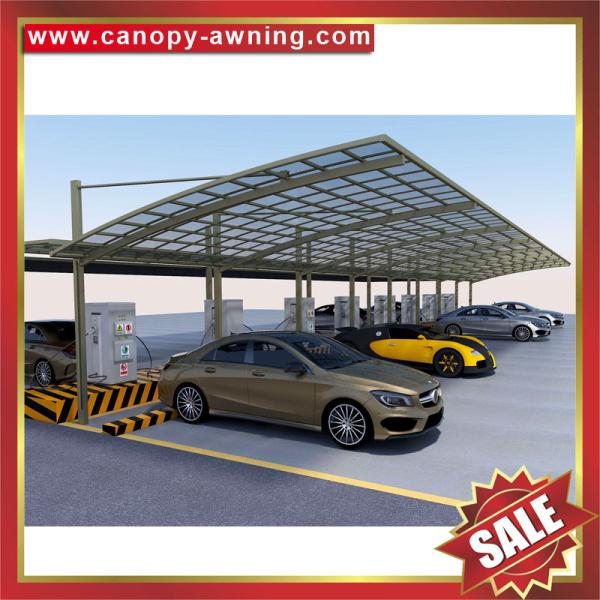 excellent outdoor park cars shelter canopy awning carport with polycarbonate sheet aluminum framework