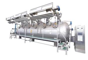 Adjustable Nozzle Environmental Energy Saving Uniform Flow Dyeing Machine