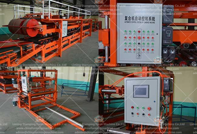 Линия панели сэндвича доски пены конструкции дома составная для 1200mm
