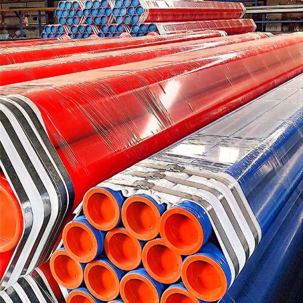 Color Plastic Coated Steel Pipe Customizable Inner and Outer Plastic-Coated Composite Steel Pipe