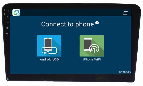 Ouchuangbo 10.1 dvd video player for Volkswagen Santana 2013 with AUX wifi calculator  steering wheel control
