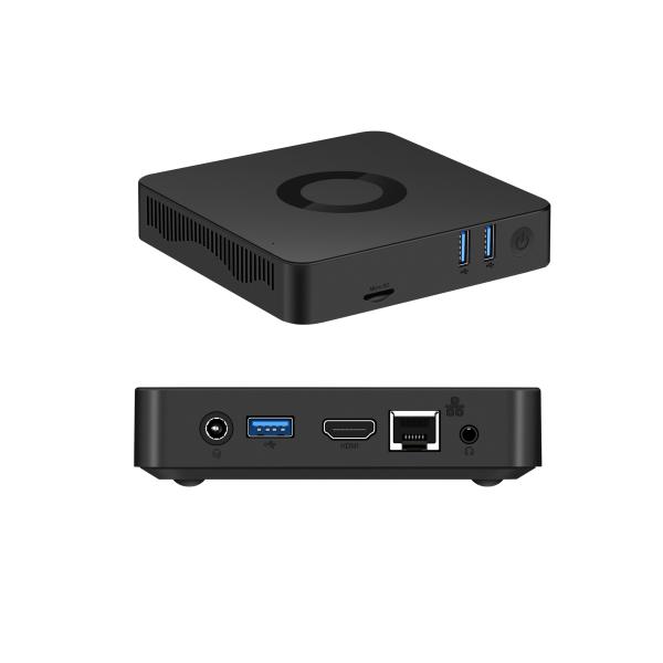 8GB RAM 128GB EMMC Fanless Mini PC AC5 Onboard CPU N4000/N4100