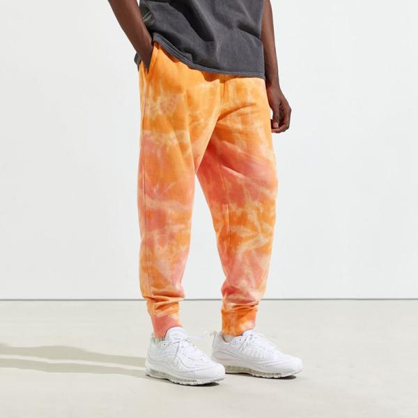 Custom Tie Die Joggers Men Fitness Sportswear Slim Fit Gym Sweatpants