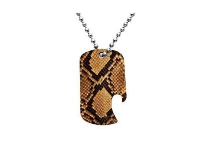 Stamped Stainless Steel Dog Tag Bottle Opener,Funny US army military dog tab bottle opener with ball chain, off printed