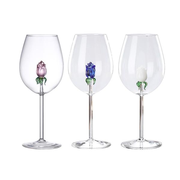 Décanteur de vin de cristal sans plomb en vrac.