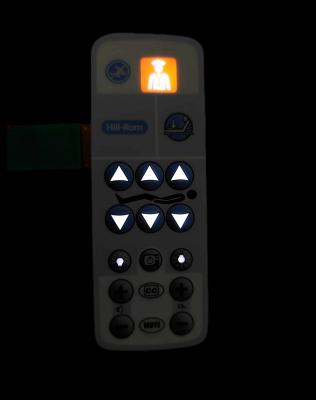 0.125mm Thickness Light Guide Film Membrane Switch Polyester